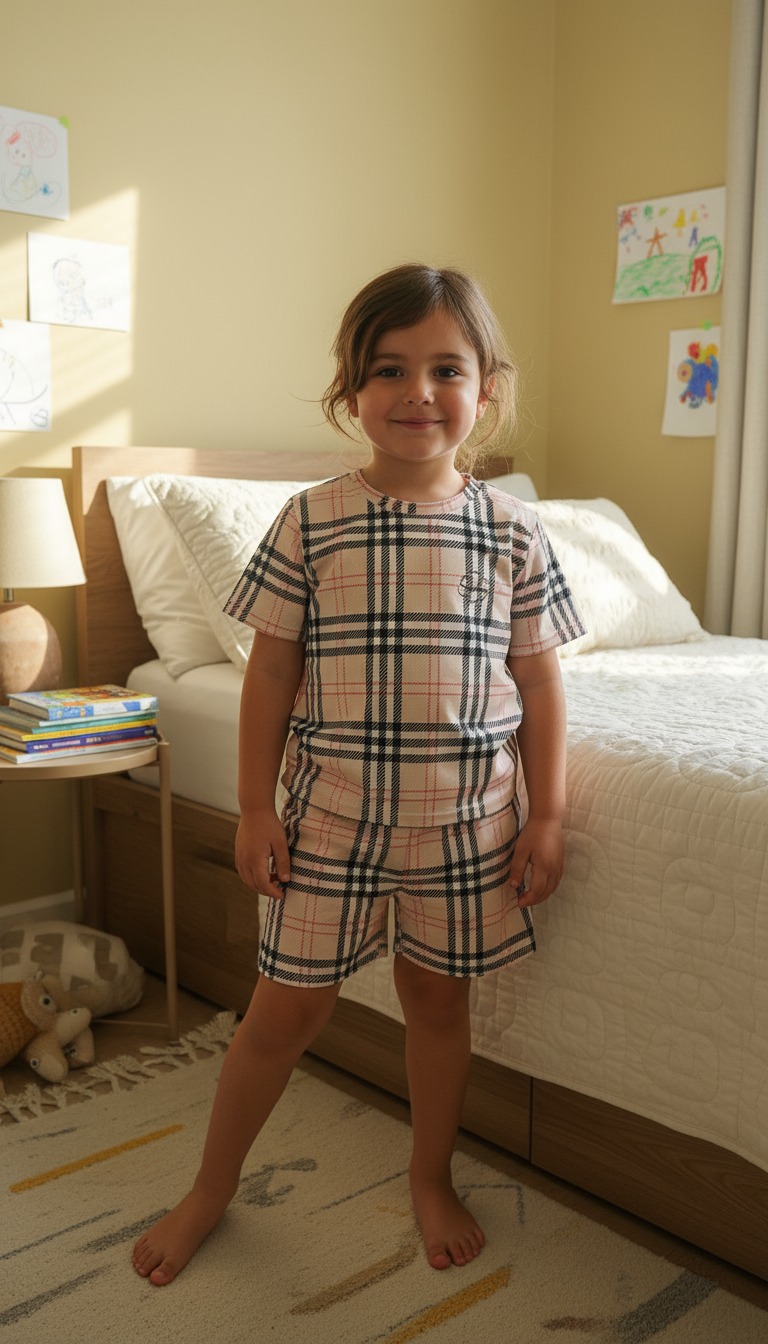 Pijama Infantil Fluit Xadrez Clássico