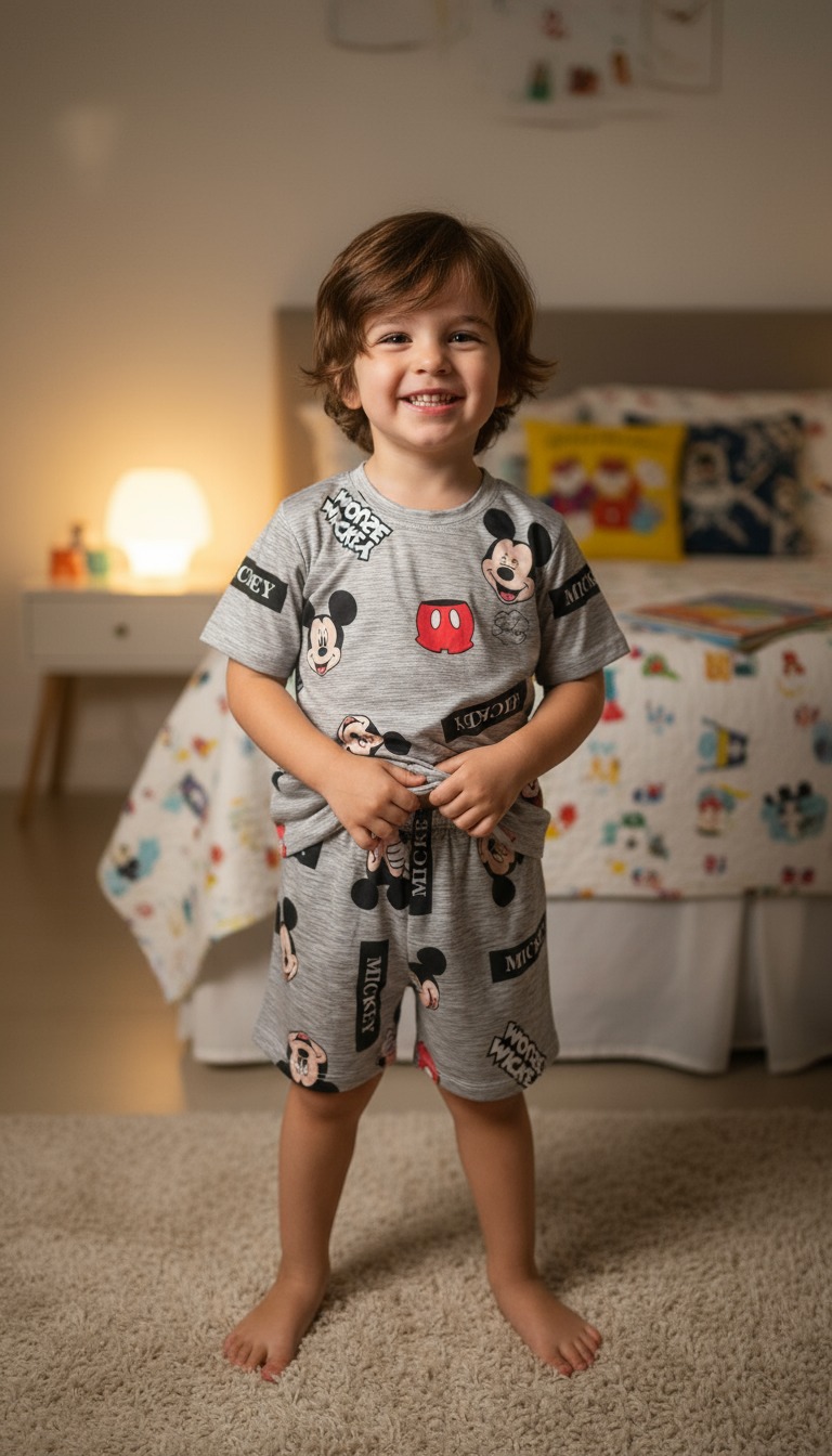 Pijama Infantil Fluit Mickey Mouse